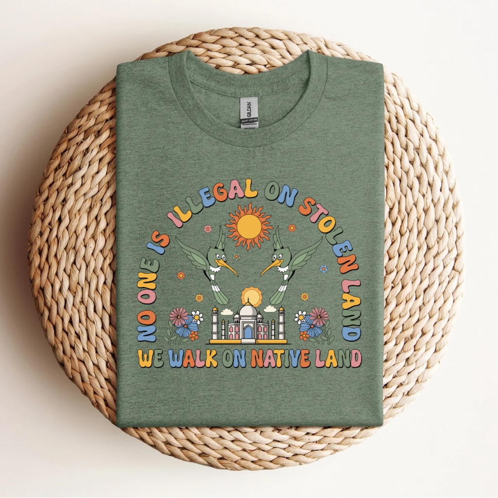 We Walk On Native Land T-Shirt